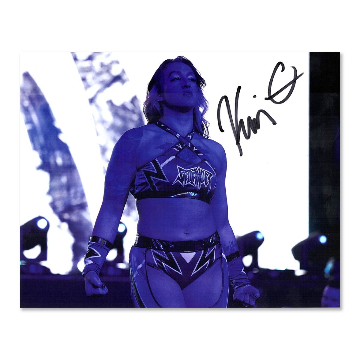 Kris Statlander - Autographed 8