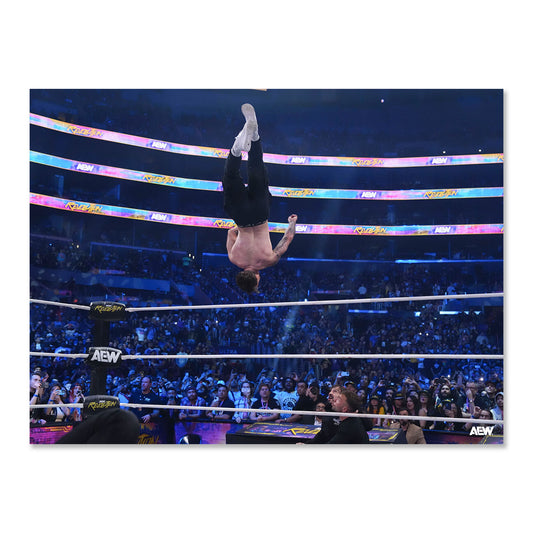 Will Ospreay Returns and Takes Flight! - AEW Revolution 2026 - Memorable Moments Art Print By Lee South