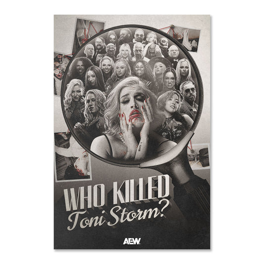 Toni Storm - Who Killed Toni Storm? 12"x18" Poster Print