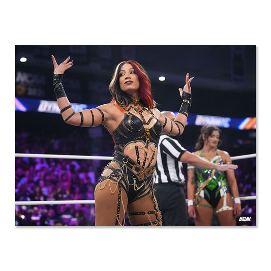 The CEO is Back! Mercedes Moné Returns - AEW Dynamite 6-3-2026 - Memorable Moments Art Print By Lee South