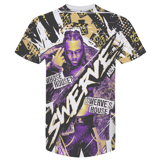Swerve Strickland - Top Rope Tuesday LIMITED EDITION All-Over Print T-Shirt