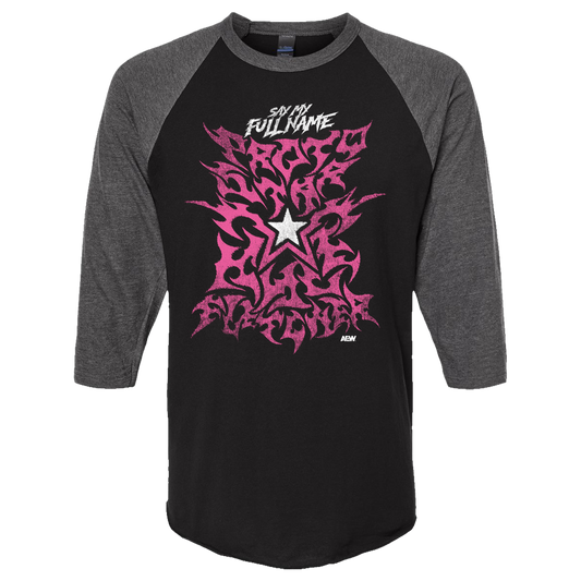 Kyle Fletcher - Top Rope Tuesday LIMITED EDITION Say My Full Name Baseball Tee