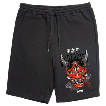 Konosuke Takeshita - Top Rope Tuesday LIMITED EDITION Evil Demon Midweight Fleece Shorts