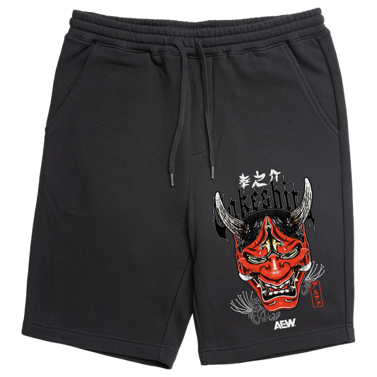 Konosuke Takeshita - Top Rope Tuesday LIMITED EDITION Evil Demon Midweight Fleece Shorts
