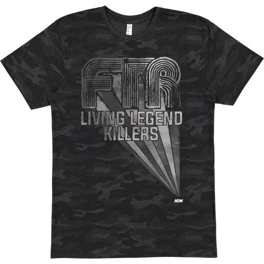 FTR - Top Rope Tuesday LIMITED EDITION Living Legend Killers Camo T-Shirt