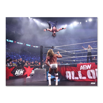 Gravity Forgets, But We Don't - PAC - AEW All Out 2026 - Memorable Moments Art Print By Ricky Havlik