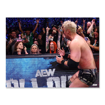 Okada Gets the Double Bird! - AEW All Out 2026 - Memorable Moments Art Print By Ricky Havlik