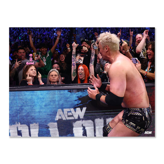 Okada Gets the Double Bird! - AEW All Out 2026 - Memorable Moments Art Print By Ricky Havlik