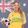 AEW Tournament Soccer Collection - Australia T-Shirt