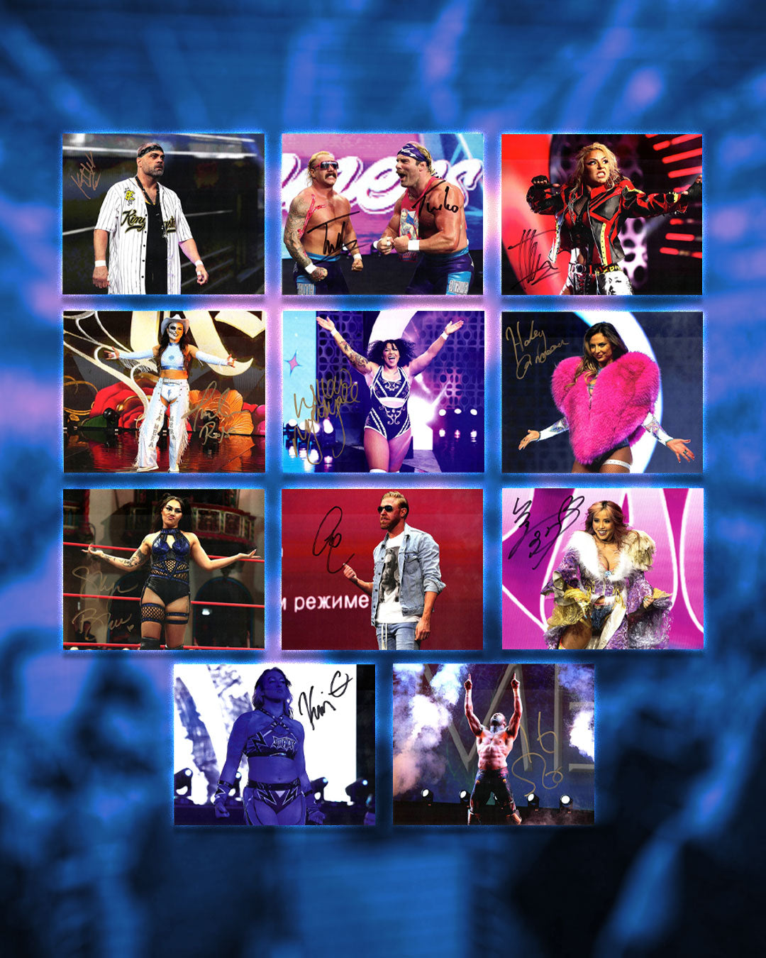 SIGNED 8x10 PHOTOS