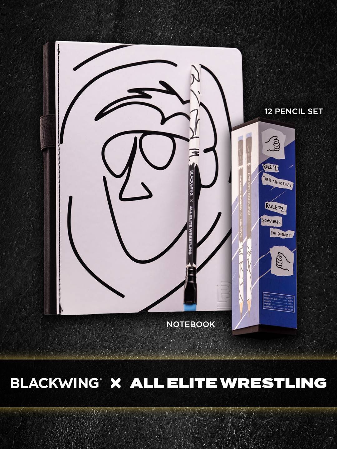 AEW x Blackwing Pencils