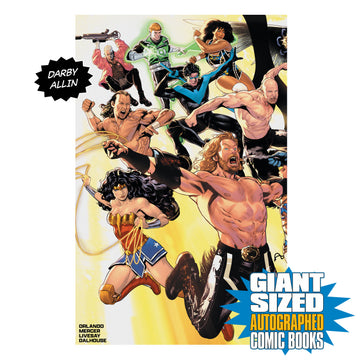Darby Allin - SIGNED DC x AEW Series 1&2 Giant-Sized Double Issue Comic Book