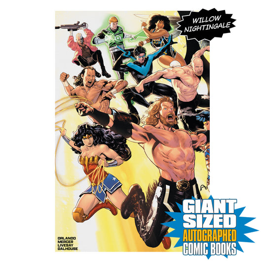 Willow Nightingale - SIGNED DC x AEW Series 1&2 Giant-Sized Double Issue Comic Book