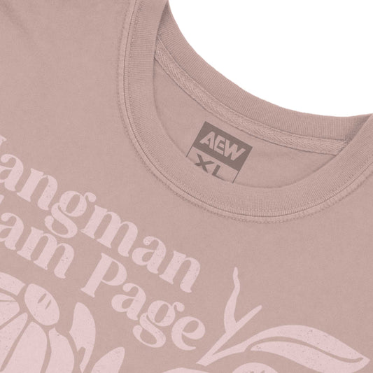 Hangman Adam Page - Flowers is Plants T-Shirt - Sunset