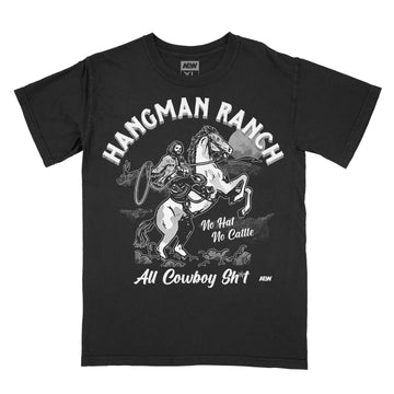 Hangman Adam Page - Hangman Ranch T-Shirt - Black