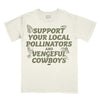 Hangman Adam Page - Support Your Local Pollinators T-Shirt