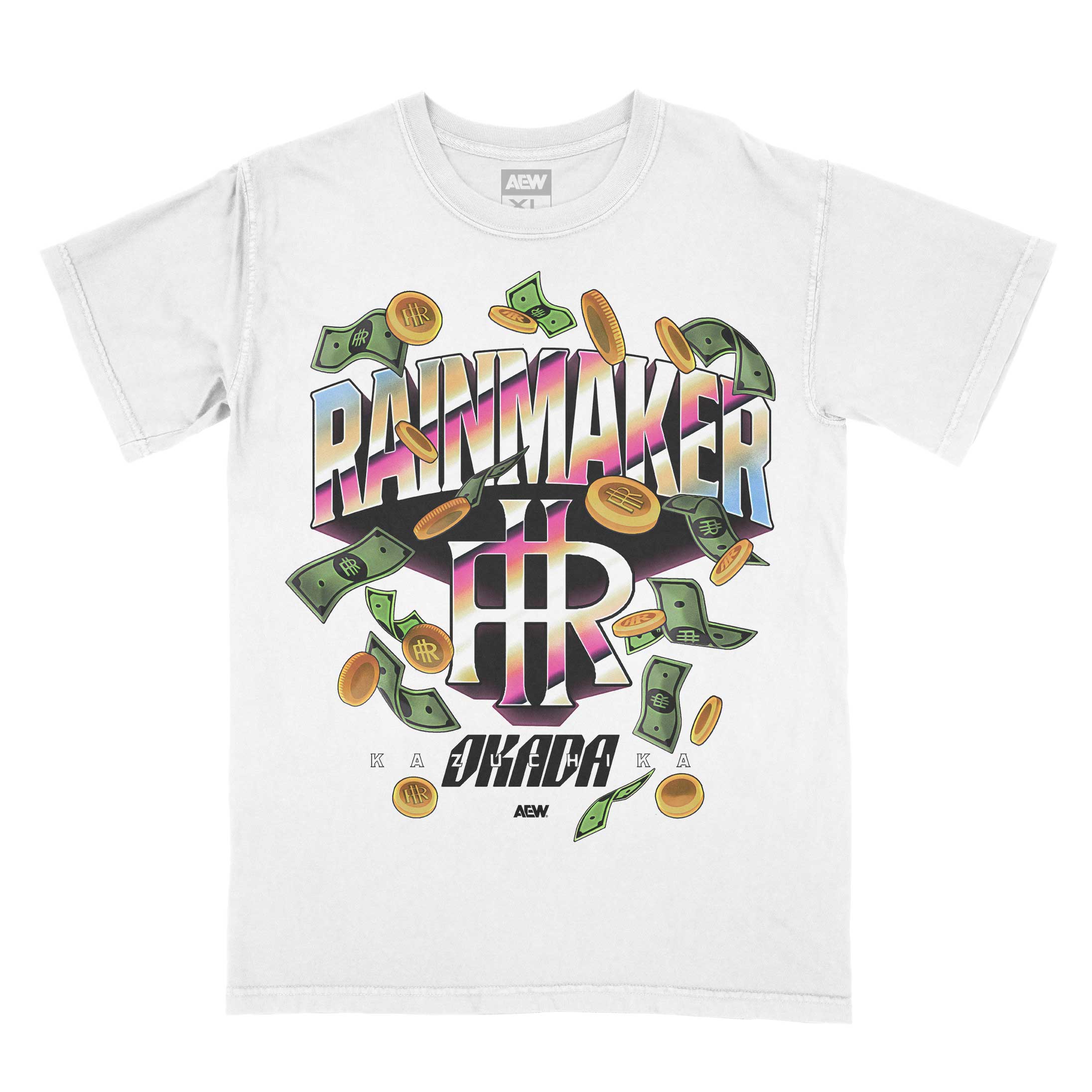 All Elite Wrestling Kazuchika Okada - Downpour Shirt – shopAEW