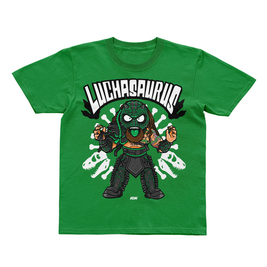 Luchasaurus - Back from Extinction Kids T-Shirt