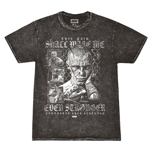 Kyle Fletcher - This Pain Shall Make Me Ever Stronger Mineral Wash T-Shirt