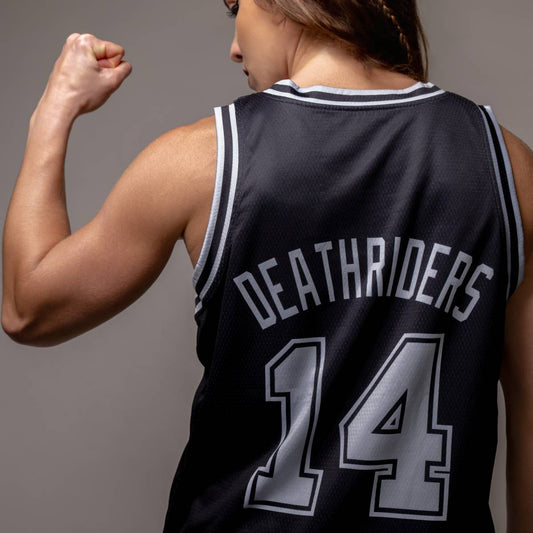 Marina Shafir - Problem Death Riders Basketball Jersey