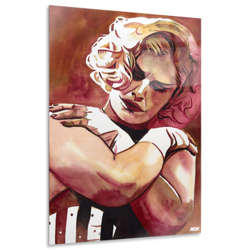 Toni Storm - 12"x18" High Gloss Metal Art Print (The Art of Rob Schamberger)