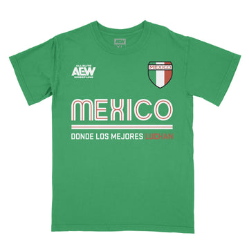 AEW Tournament Soccer Collection - Mexico T-Shirt