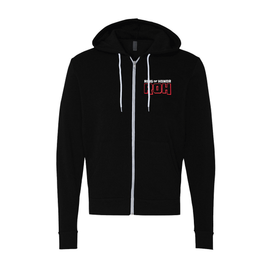 Hot Rod Embroidered Zip Up Hoodie