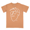Orange Cassidy - One Line T-Shirt