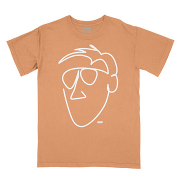 Orange Cassidy - One Line T-Shirt