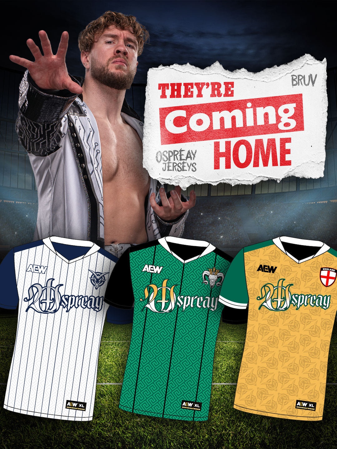 Will Ospreay Jerseys