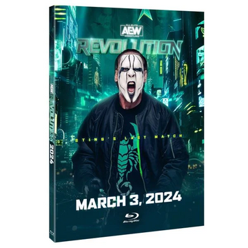 AEW Revolution Mar. 3, 2024 Blu-ray Disc