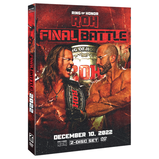 ROH Final Battle 2022 DVD 2-Disc Set
