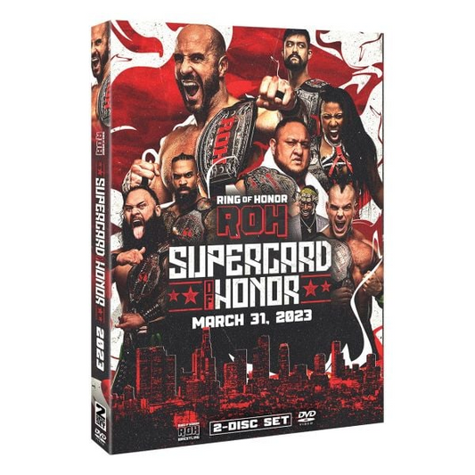ROH Supercard of Honor 2023 DVD 2-Disc Set
