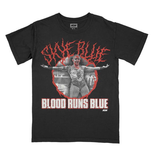 Skye Blue - Blood Runs Blue T-Shirt