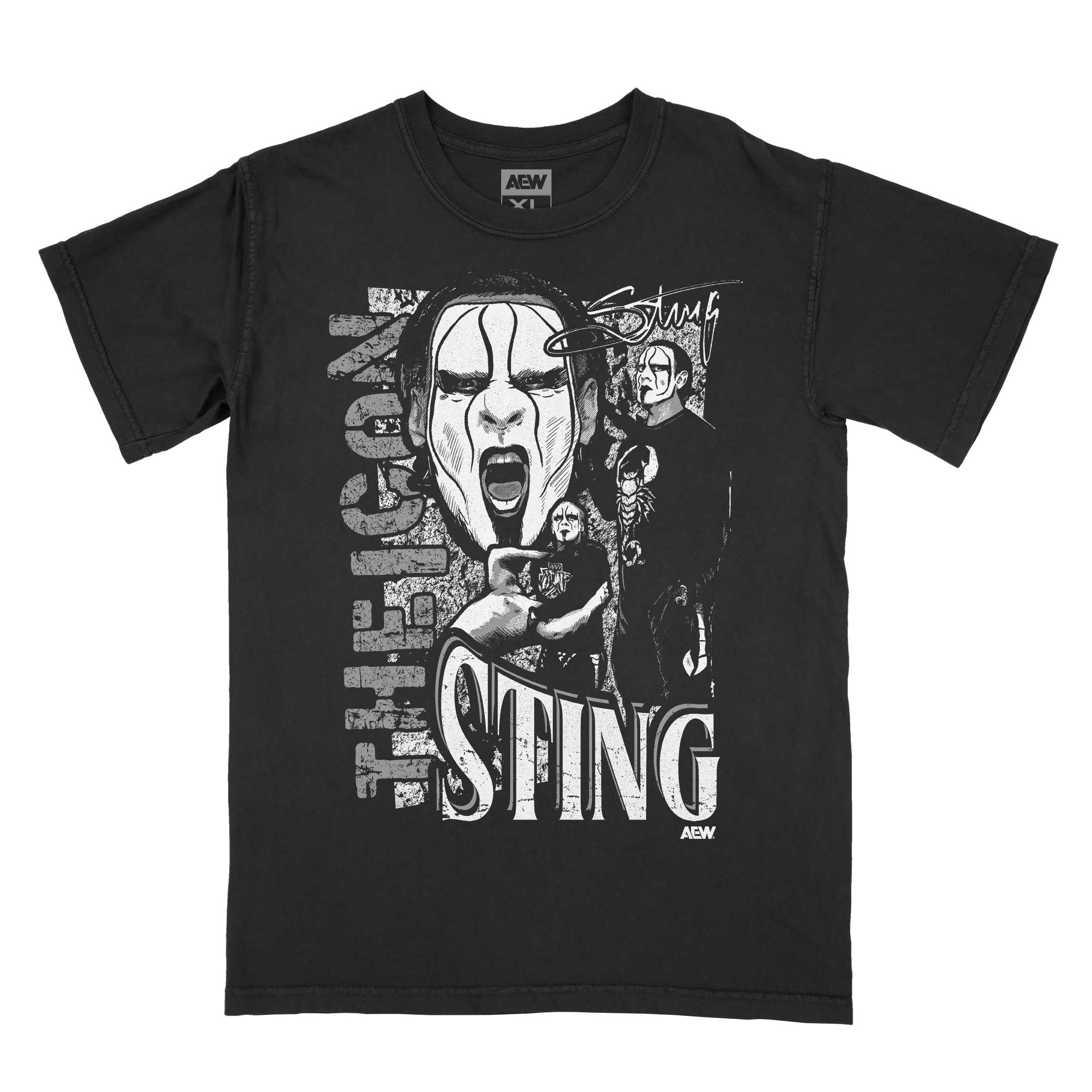 All Elite Wrestling Sting - The Icon Retro Shirt – shopAEW