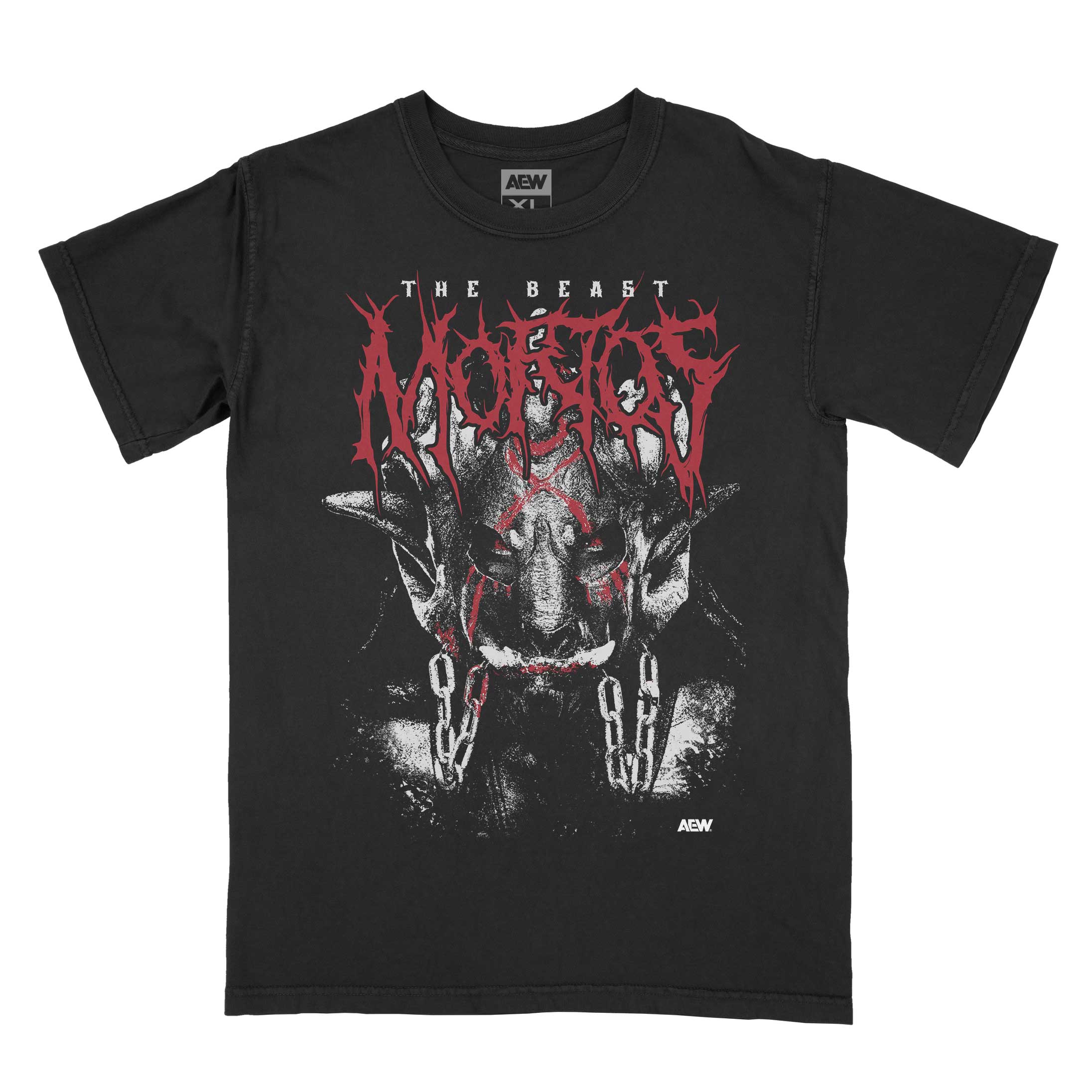 All Elite Wrestling The Beast Mortos - Unleashed Shirt – shopAEW