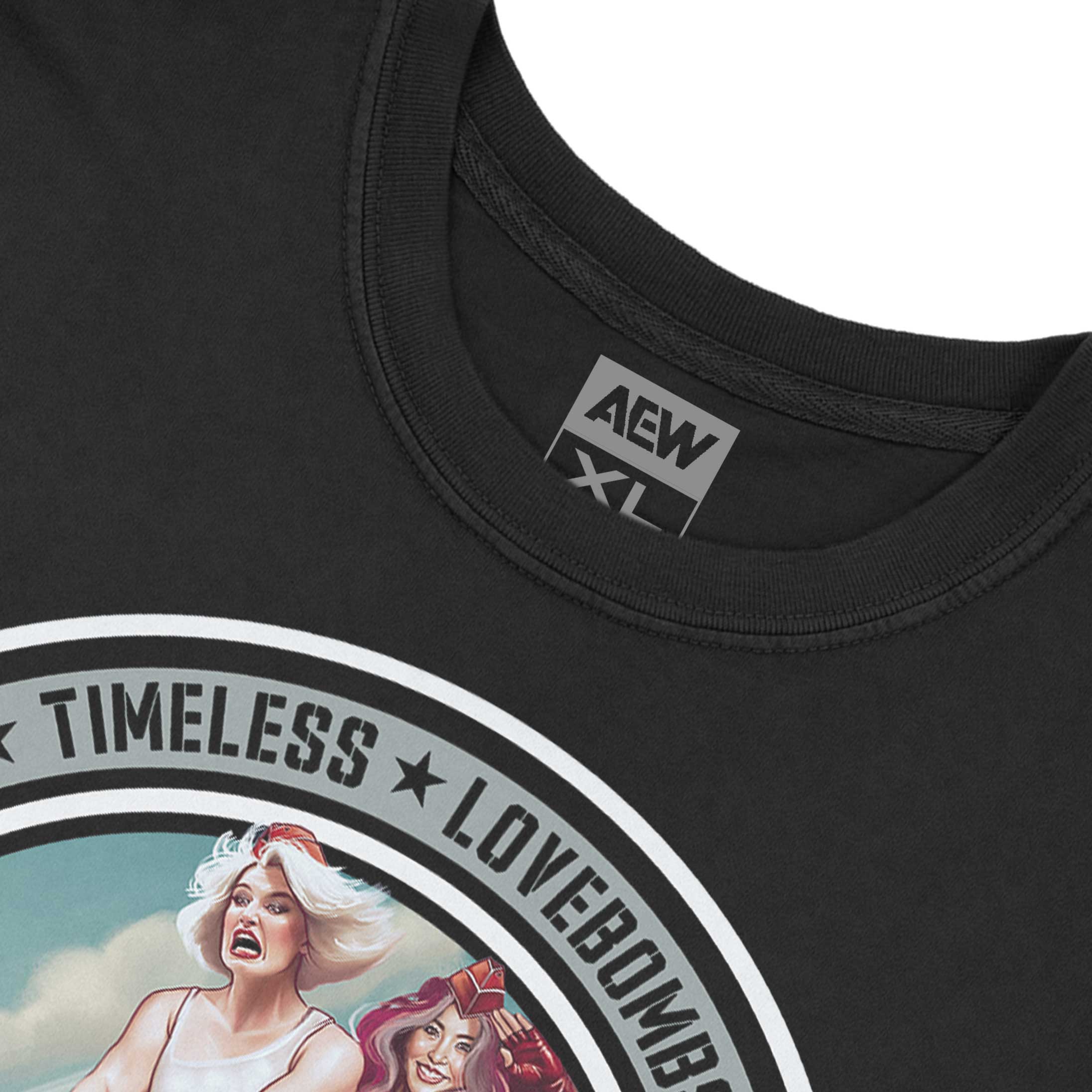 Toni Storm & Mina Shirakawa - Timeless Love Bombs T-Shirt – shopAEW