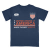 AEW Tournament Soccer Collection - United States of America T-Shirt