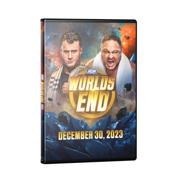 AEW Worlds End December 30, 2023 Blu-ray