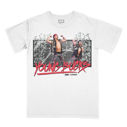 Young Bucks Legacy - AEW x Clotheslined Apparel T-Shirt